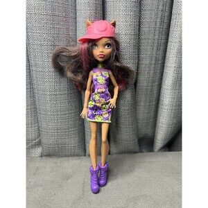 Monster High Clawdeen Wolf Barker Doll African American Brown Hair Eyes